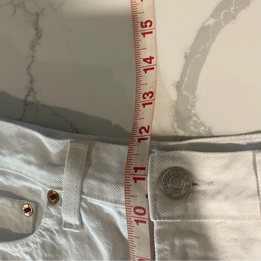 RE/DONE x Revolve Indigo The Short Shorts Size 30